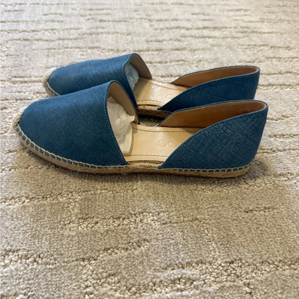 Jimmy Choo Denim Blue Espadrilles